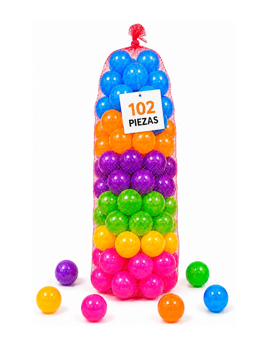 Pelotas para alberca bluelander 102 piezas para juego recreativo