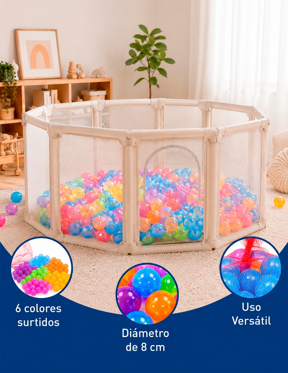 Pelotas para alberca bluelander 102 piezas para juego recreativo 2