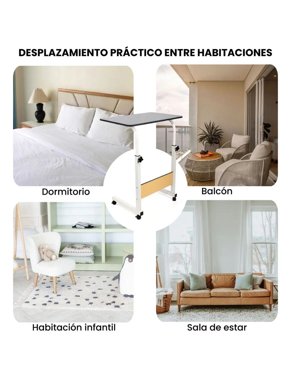 Escritorio armable de madera 3