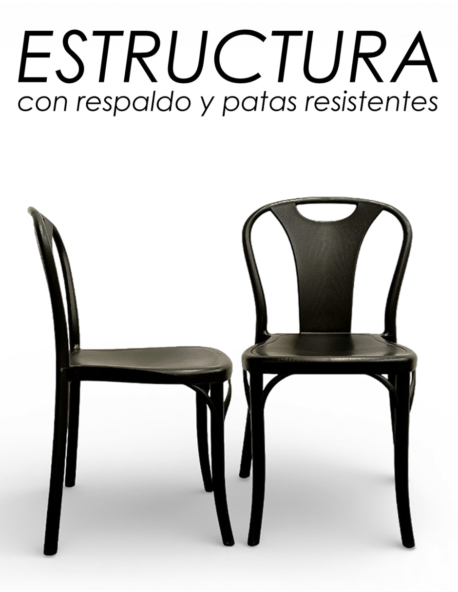 Juego de sillas 4 piezas 3