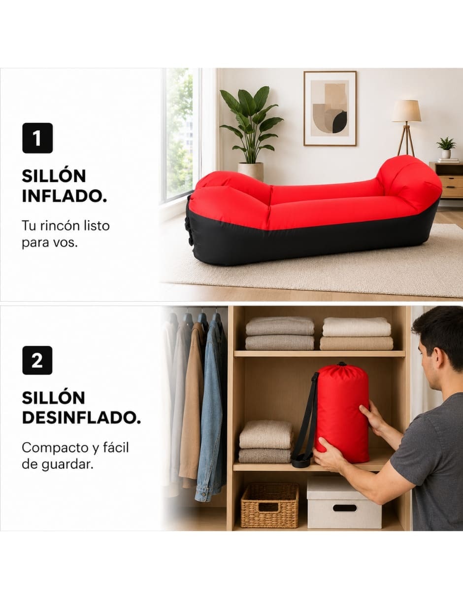 Sillón inflable 7
