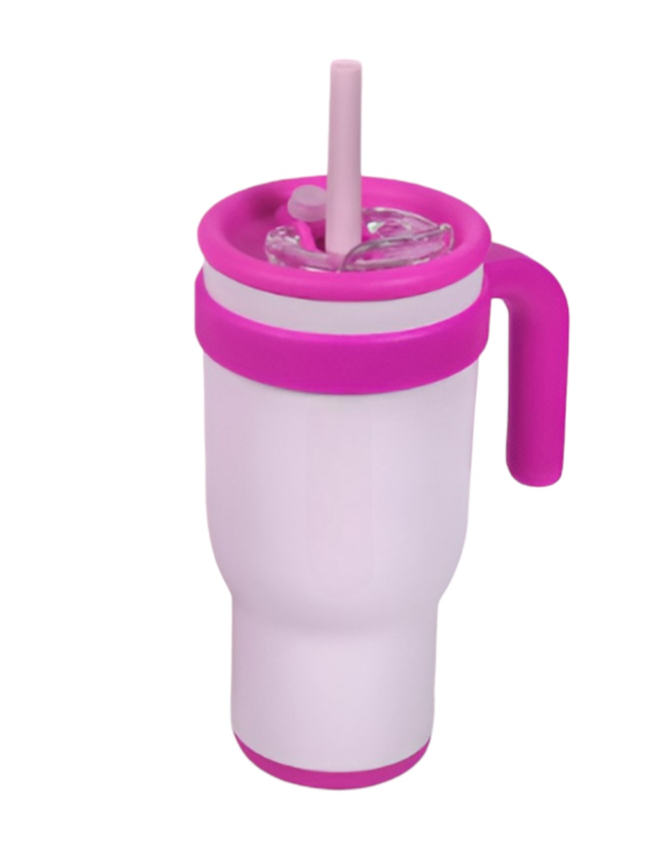 Vaso térmico de acero inoxidable con tapa a presión