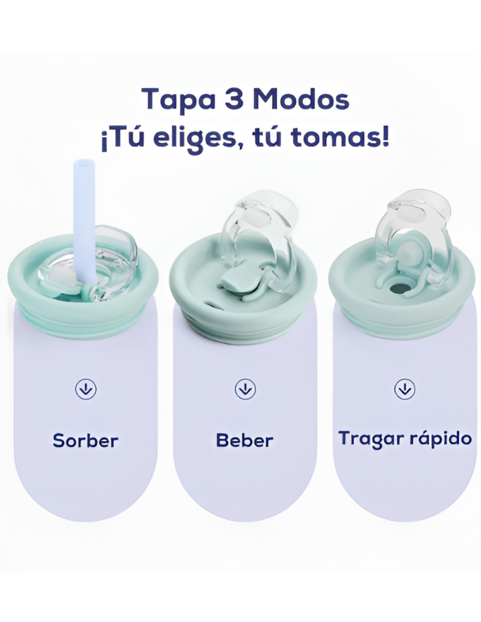 Vaso térmico de acero inoxidable con tapa rosca 3