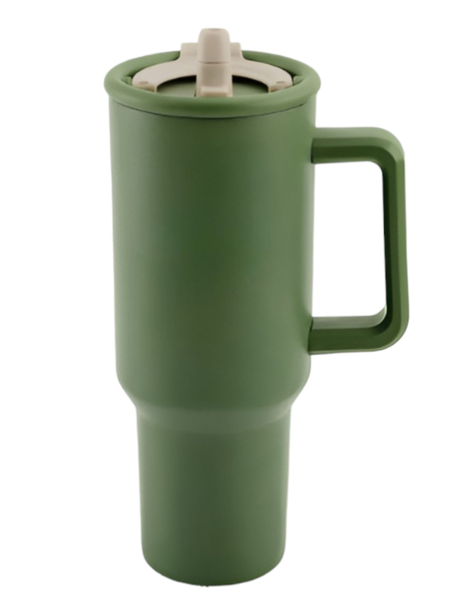 Vaso térmico de acero inoxidable con tapa a presión