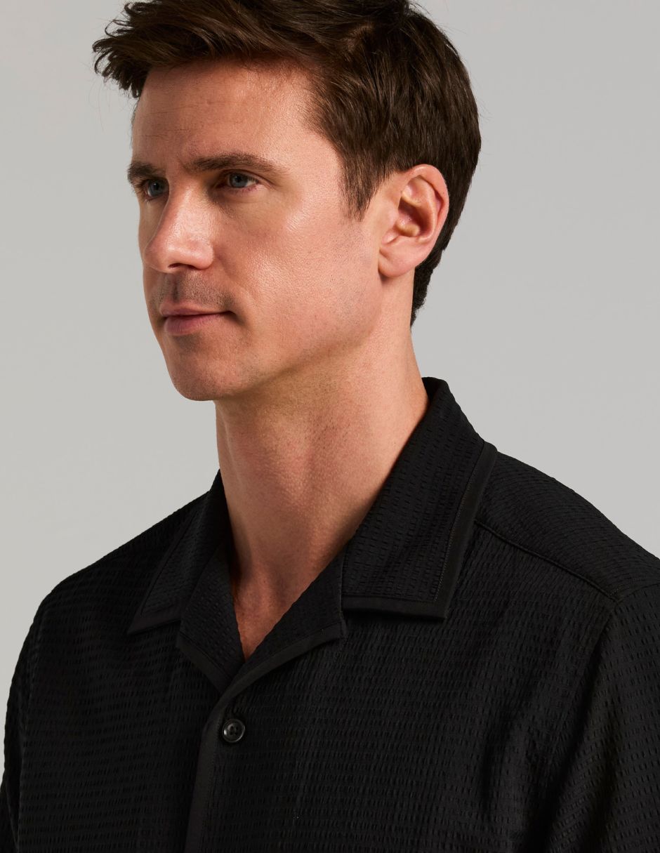 Camisa casual manga corta para hombre