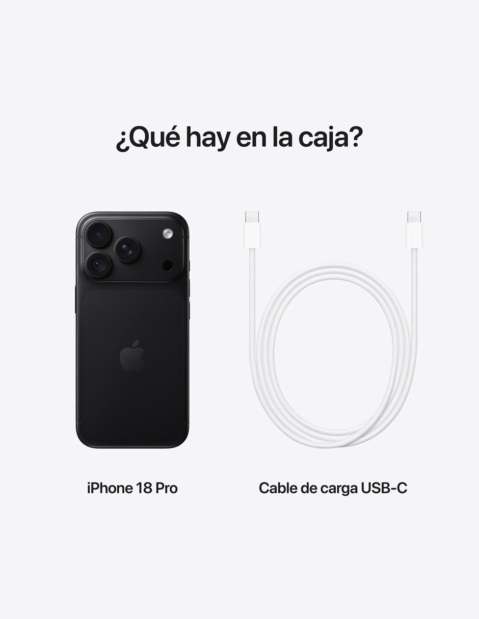 iPhone 18 Pro 6.3 pulgadas Super Retina XDR 2