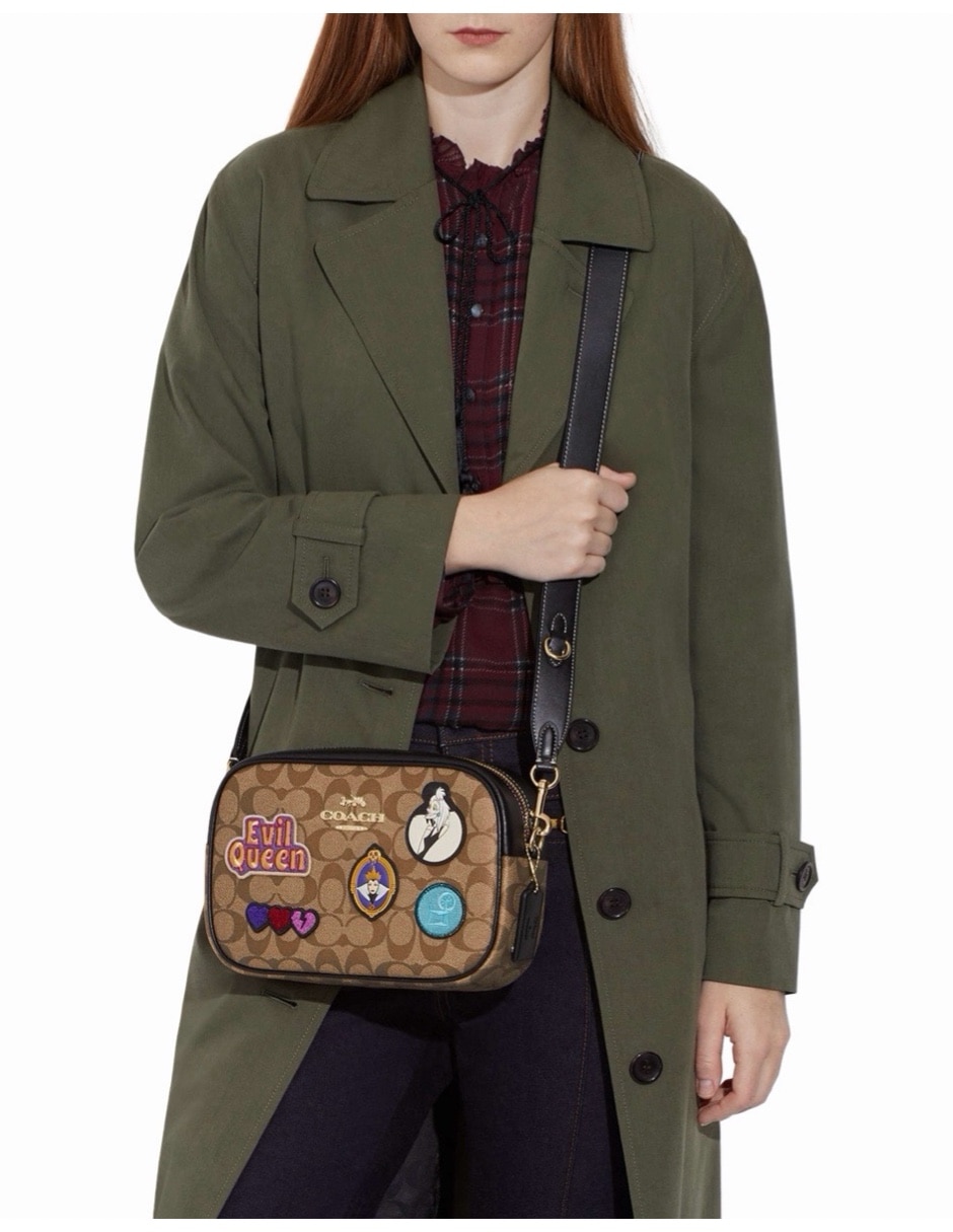 Bolsa crossbody villans disney villanos de canvas para mujer 3