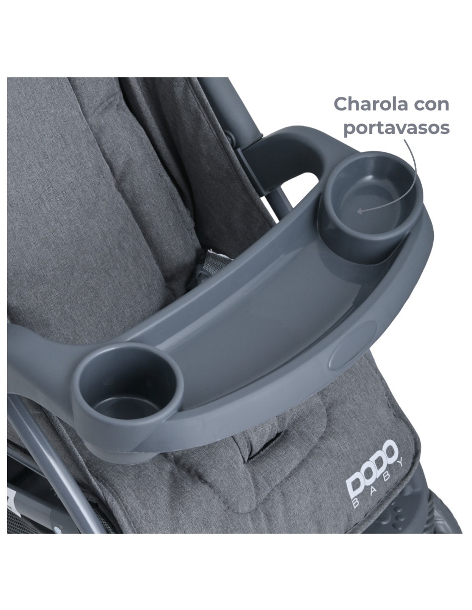 Carriola con portabebé plegable 9