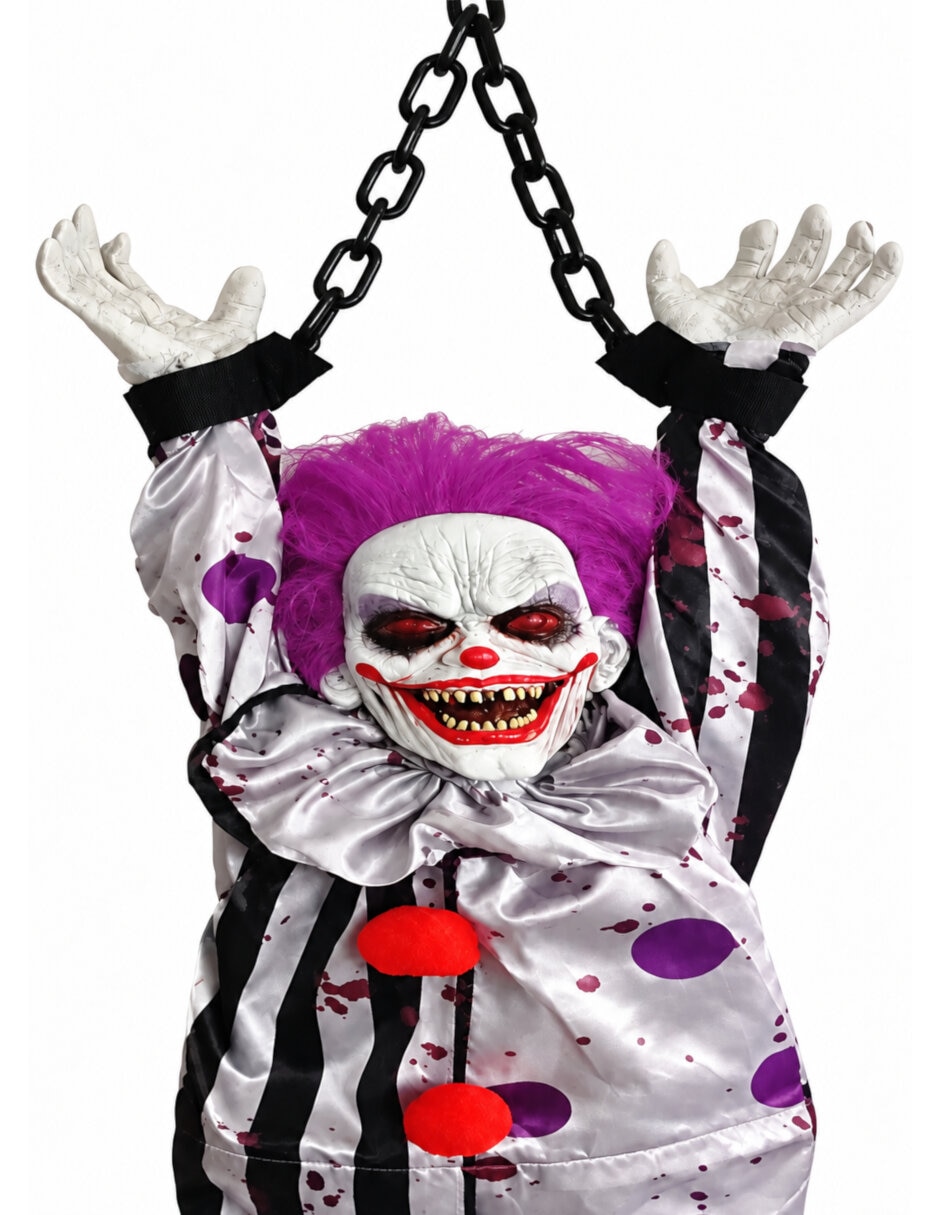 Figura decorativa de payaso halloween animatronic 2
