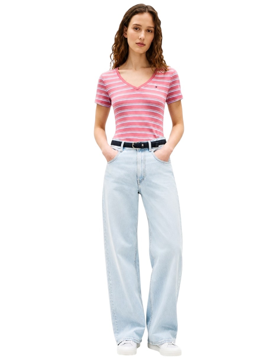 Blusa manga corta para mujer 3