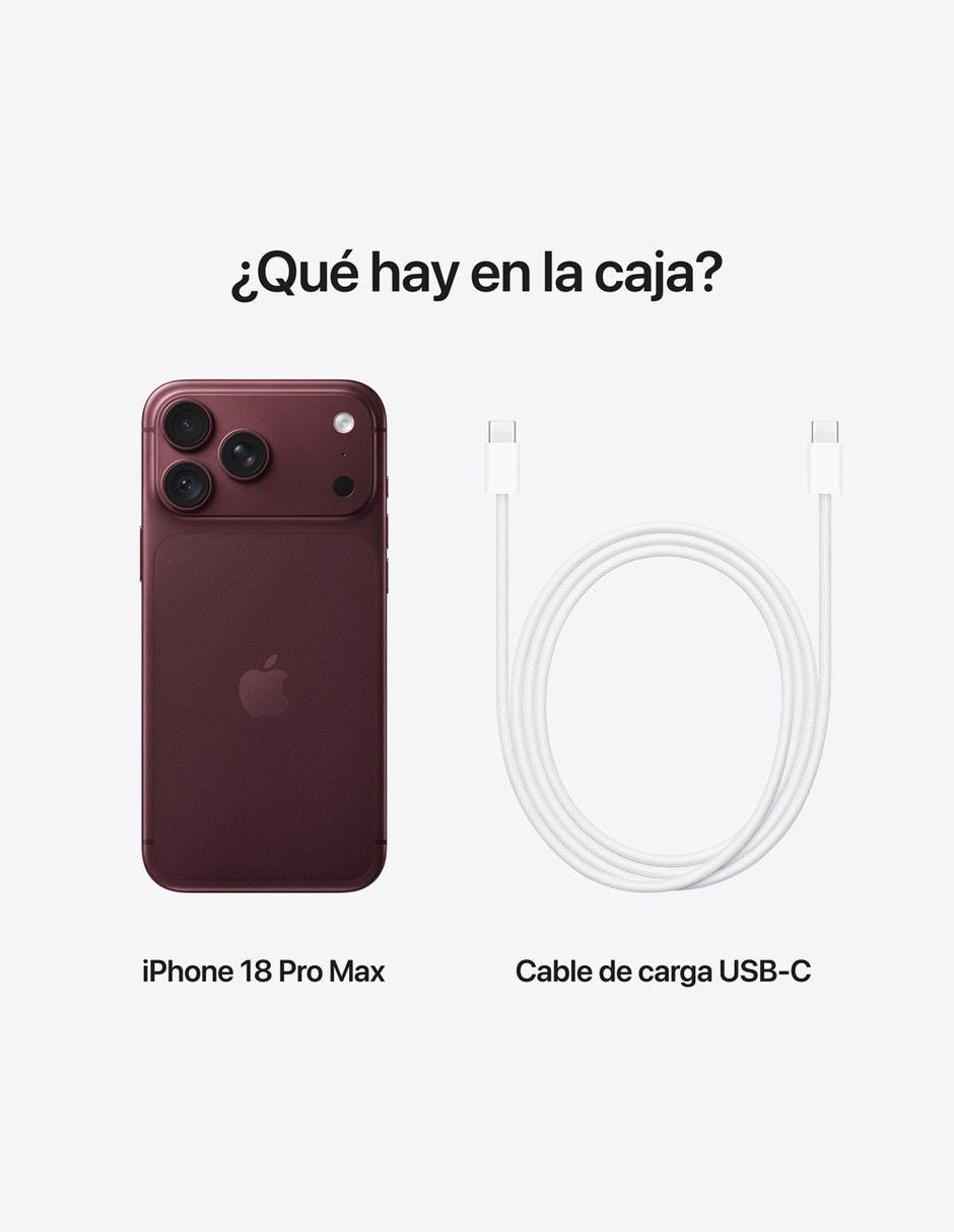 iPhone 18 Pro Max 6.9 pulgadas Super Retina XDR