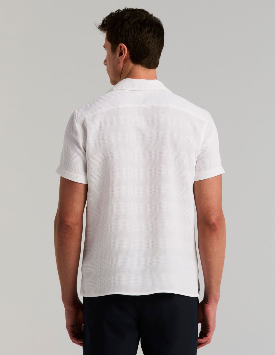 Camisa casual manga corta para hombre