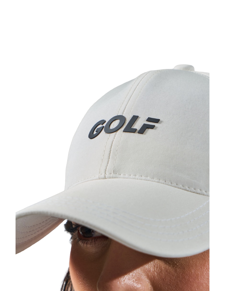 Gorra visera curva correa ajustable para golf unisex 2