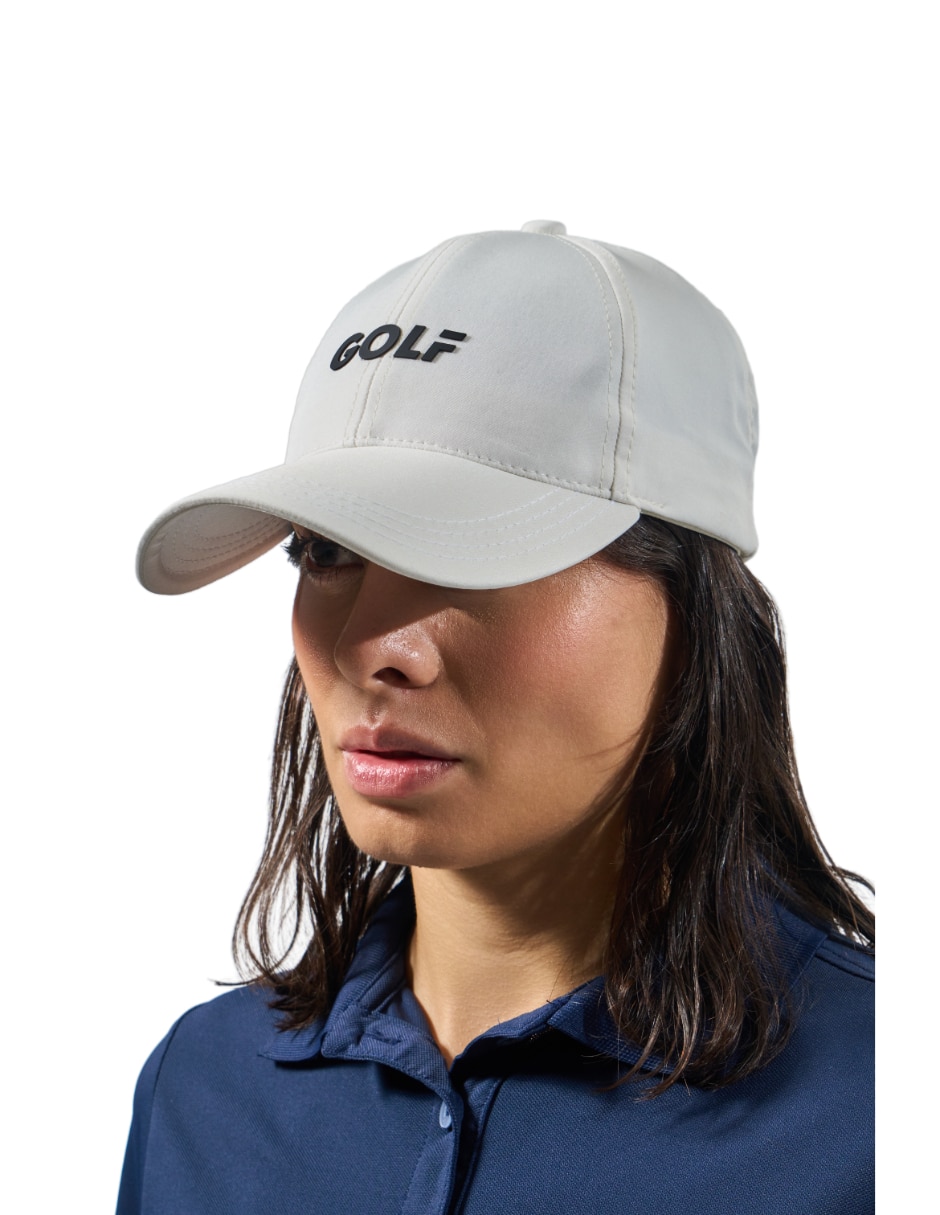 Gorra visera curva correa ajustable para golf unisex 6