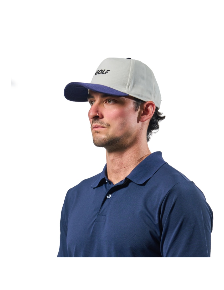 Gorra visera semicurva broche para golf unisex