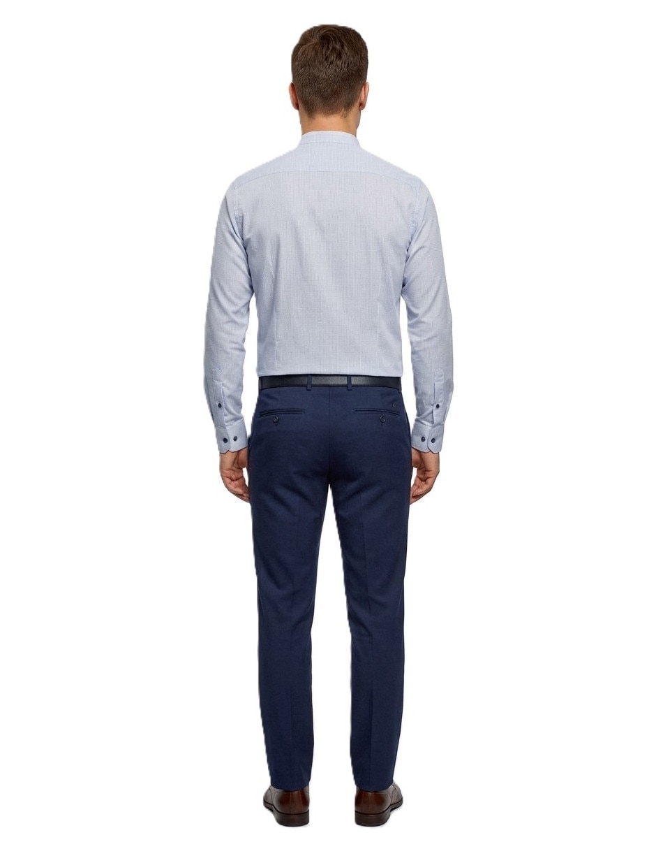 Camisa casual manga larga para hombre 2