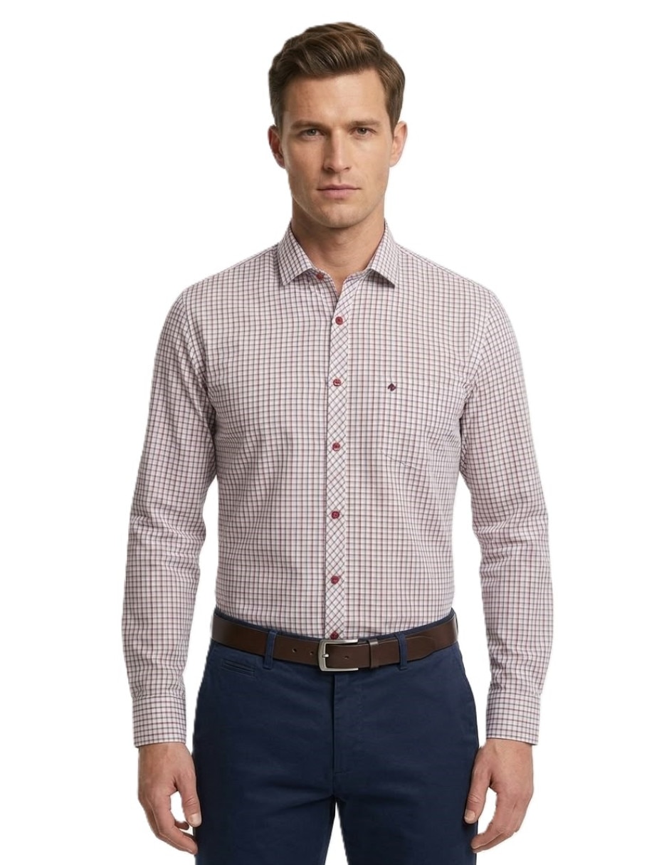 Camisa casual manga larga para hombre Camisa casual manga larga para hombre