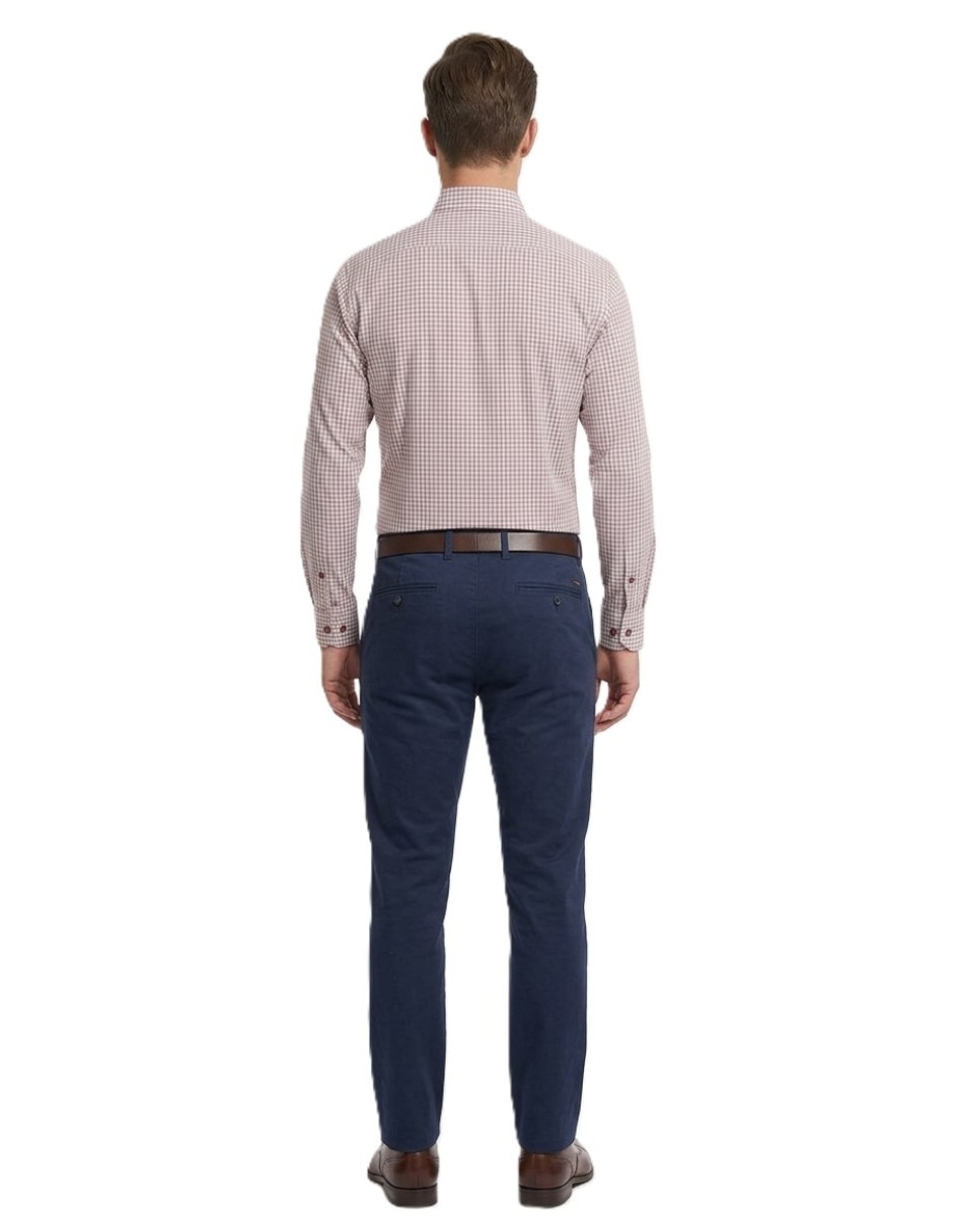 Camisa casual manga larga para hombre 4