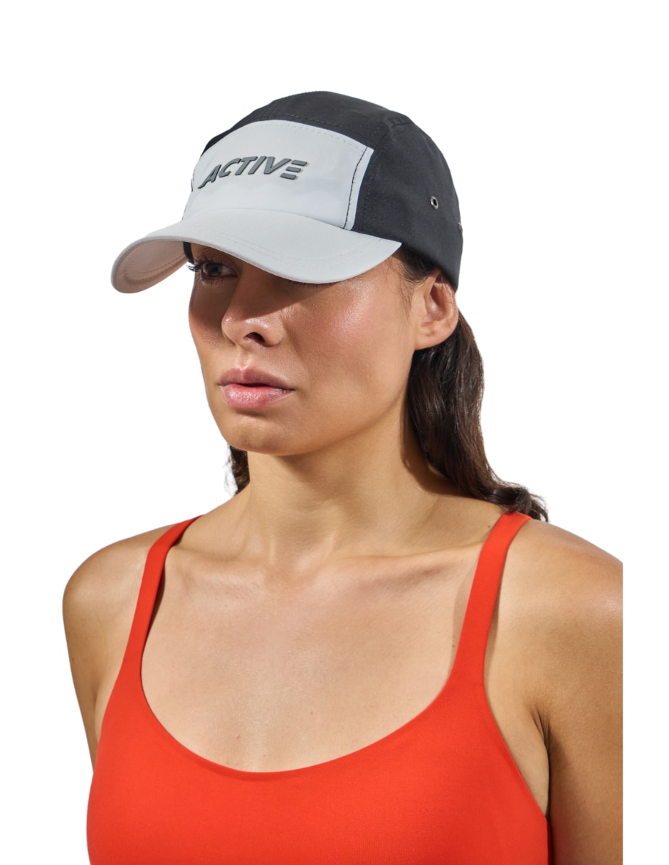 Gorra visera semicurva hebilla para correr unisex 8
