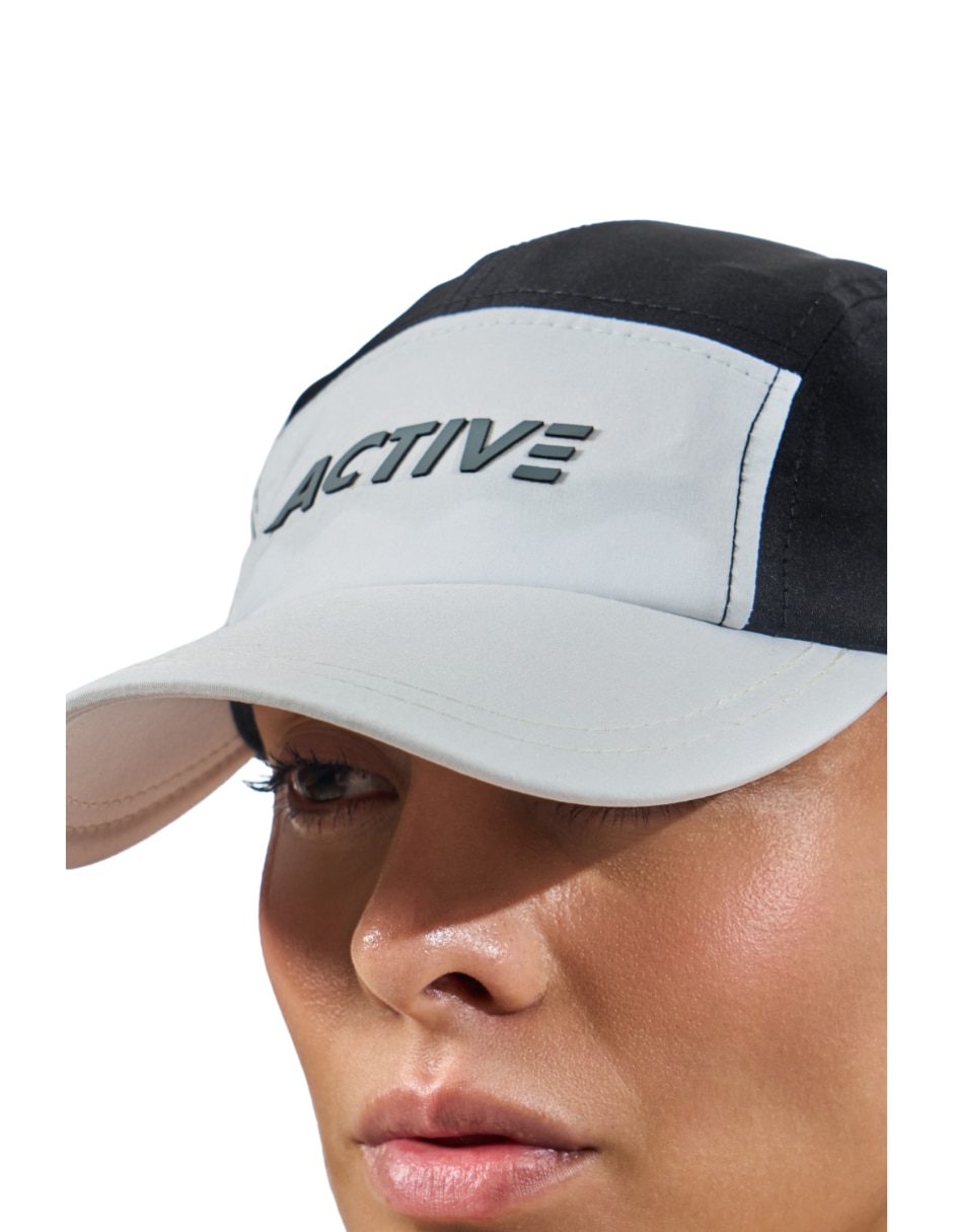 Gorra visera semicurva hebilla para correr unisex 4