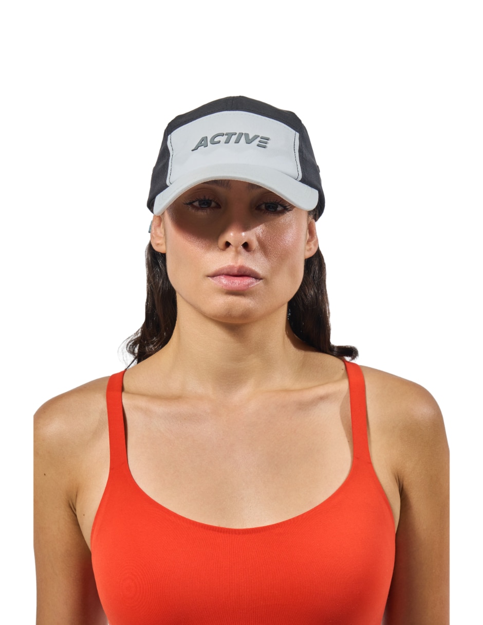 Gorra visera semicurva hebilla para correr unisex 11