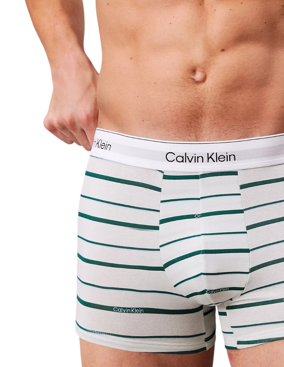 Bóxer trunk de algodón para hombre 3 piezas
