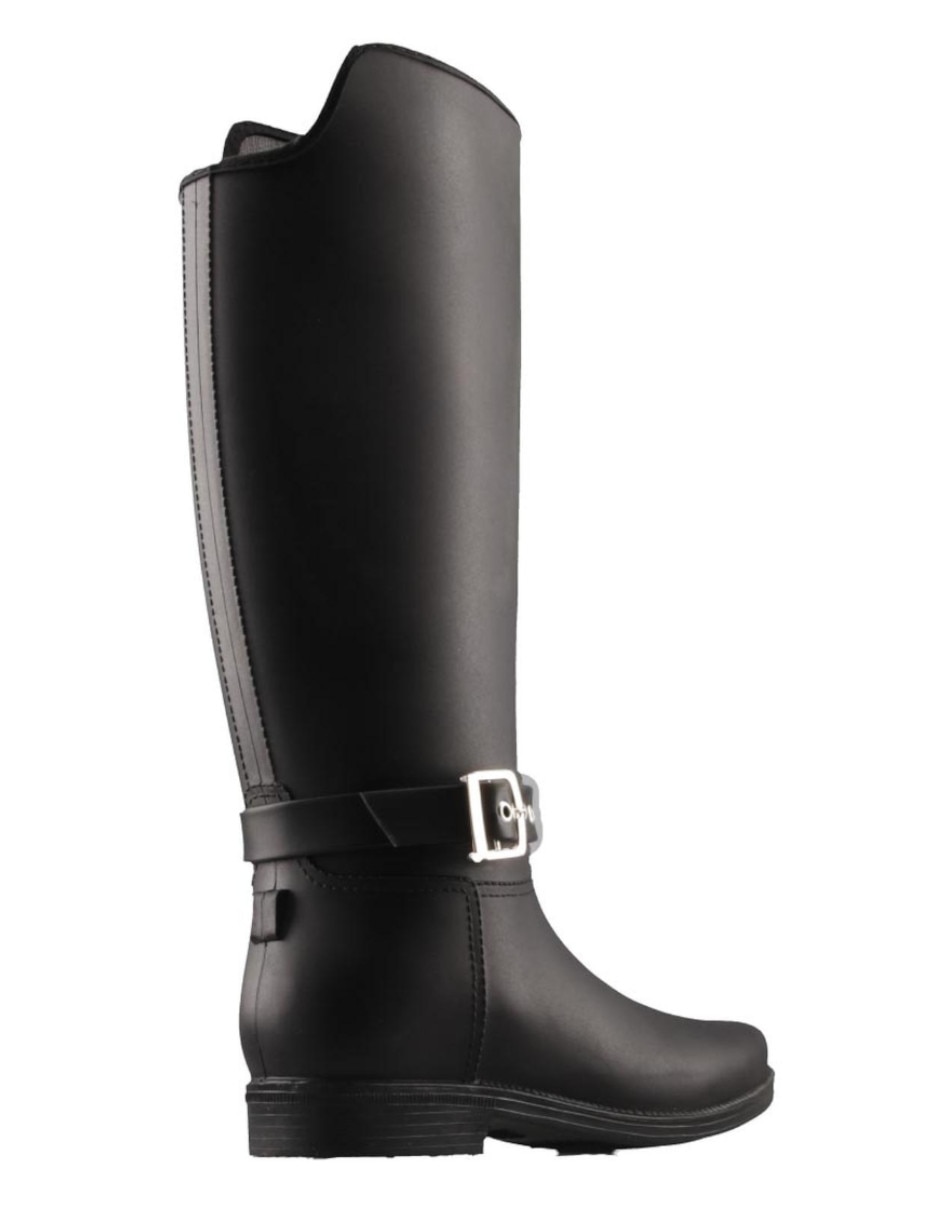 Bota para lluvia rodilla para mujer 3