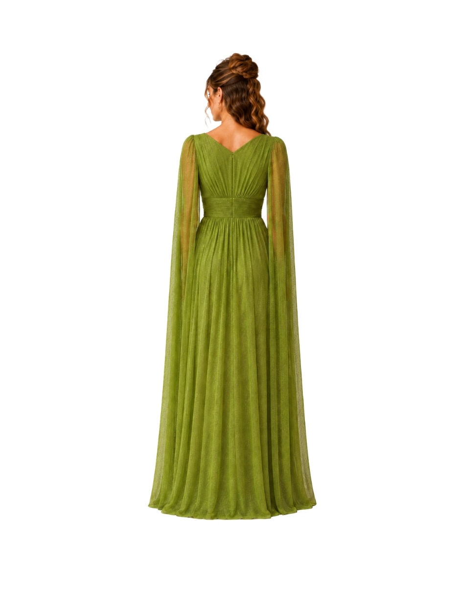 Vestido largo de fiesta para mujer 4