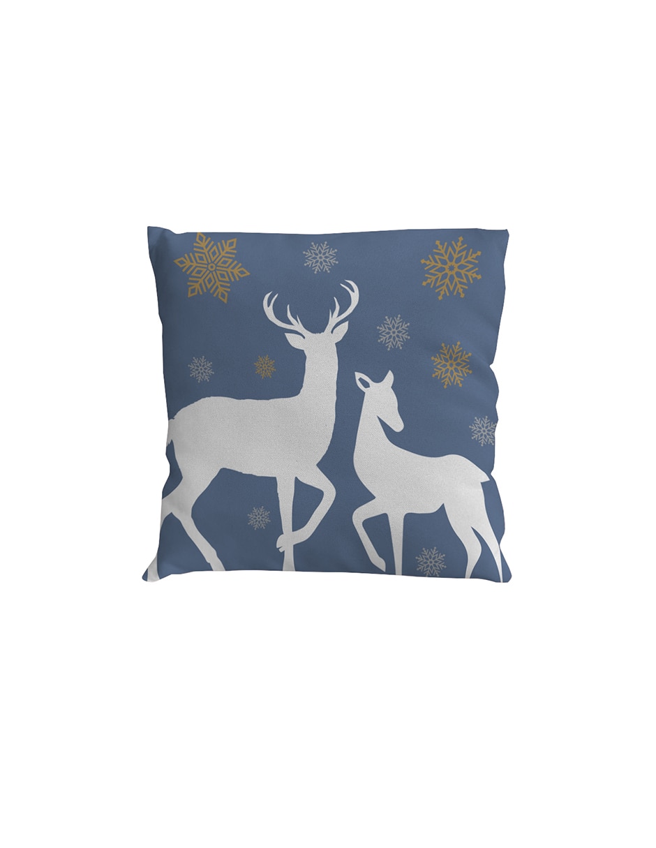 Kit cojín decorativo beikia navideños renos 4