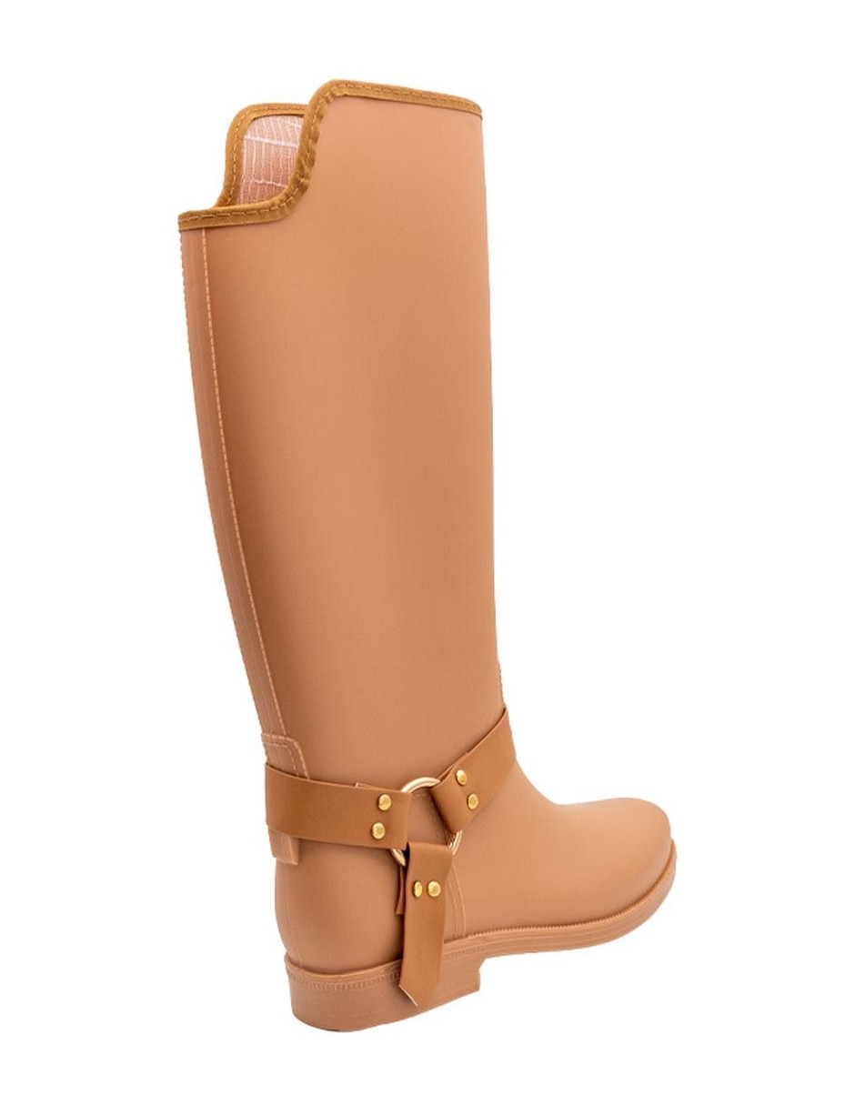 Bota para lluvia rodilla para mujer 3