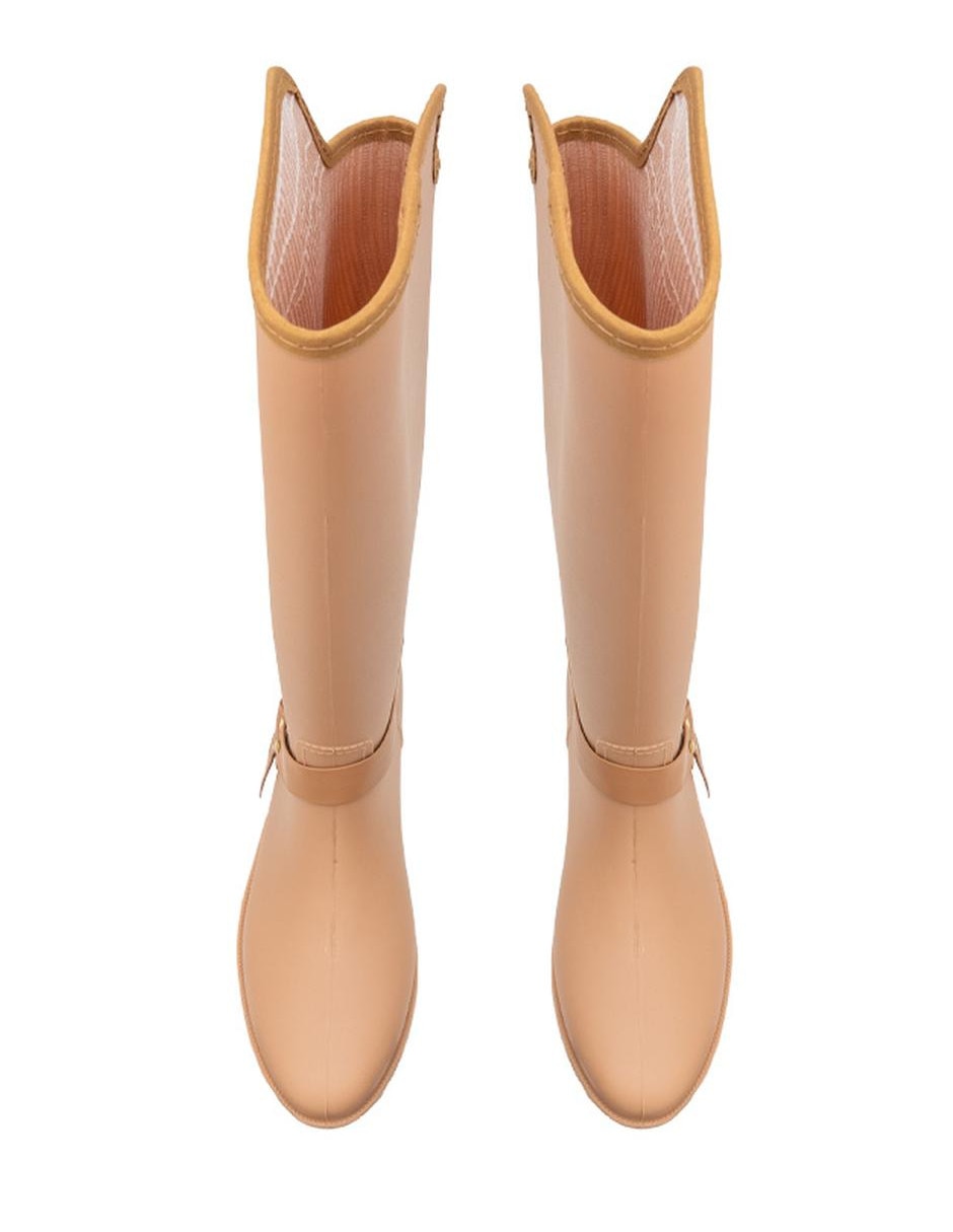Bota para lluvia rodilla para mujer 2