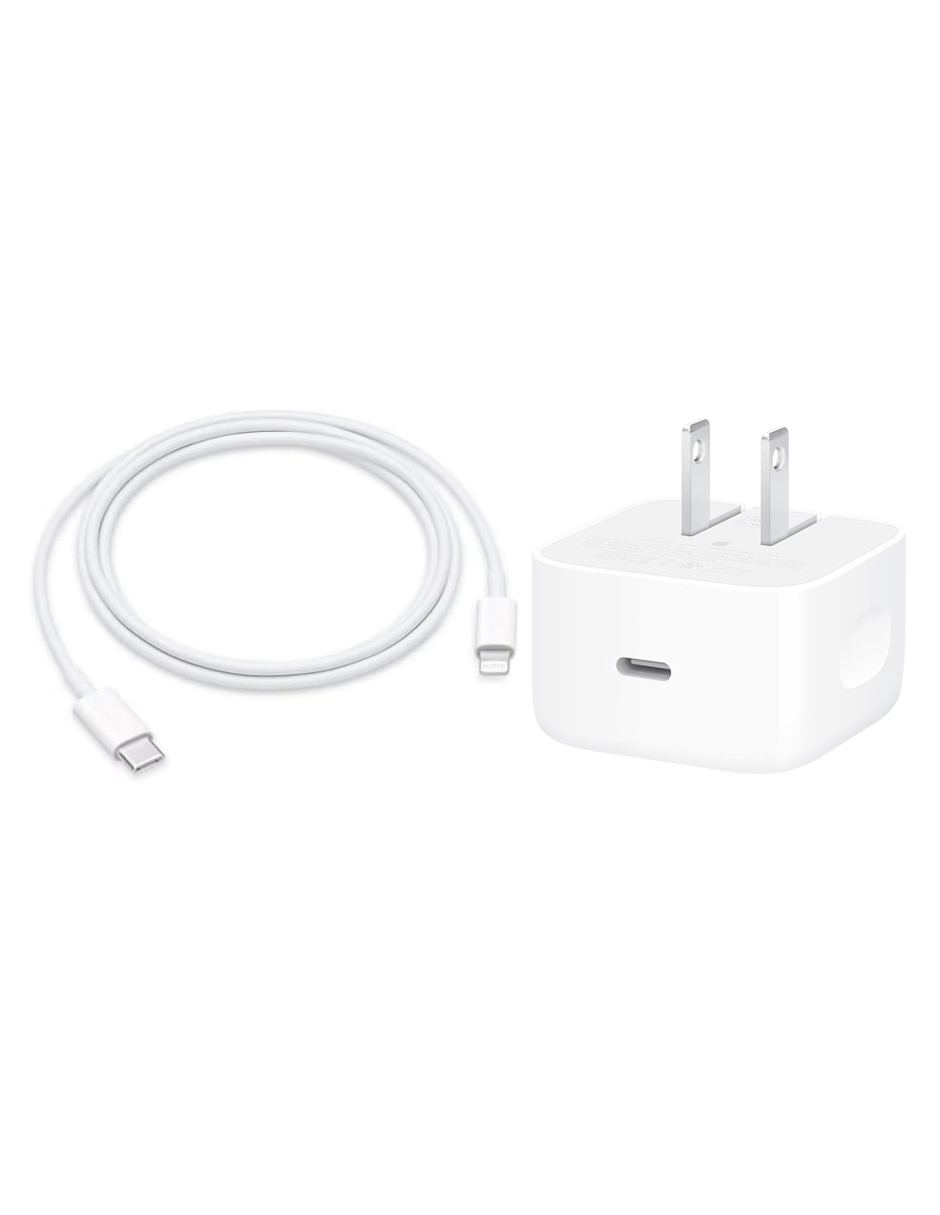Cargador pared cargador 40w +cable usb c to lightning usb tipo c 40 w 5