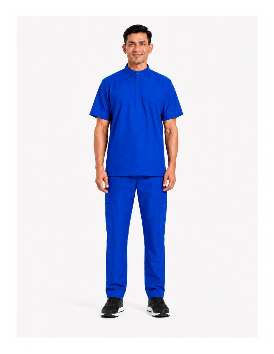 Pijama quirúrgica estilo regular para hombre Pijama quirúrgica estilo regular para hombre