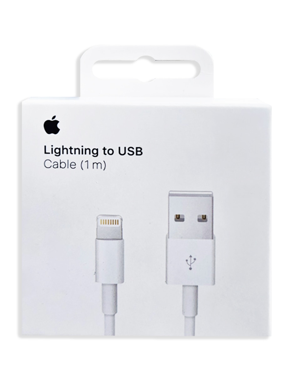 Cable lighting lightning a tipo usb a de 1 m
