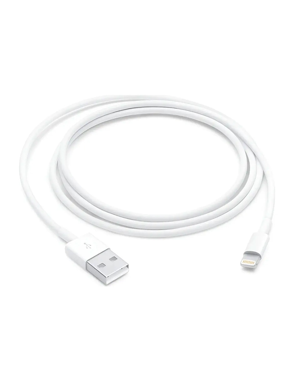Cable lighting lightning a tipo usb a de 1 m 2