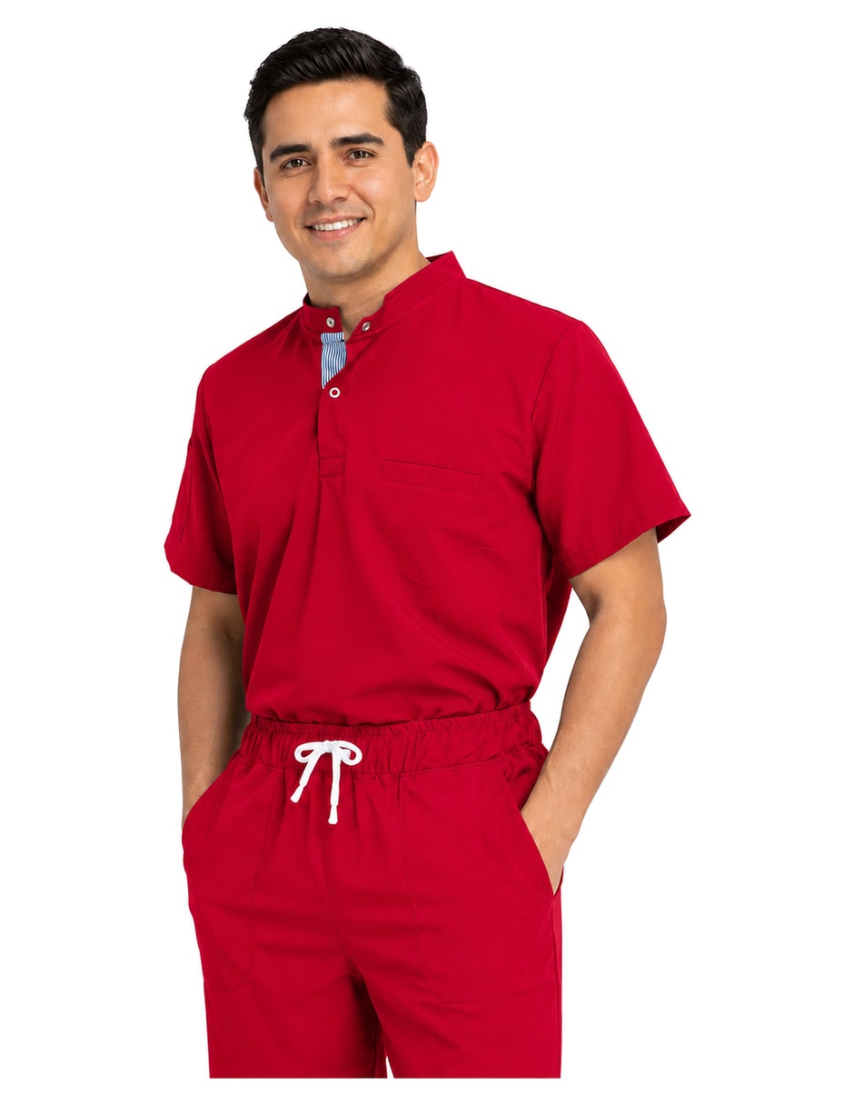 Pijama quirúrgica estilo regular para hombre 5