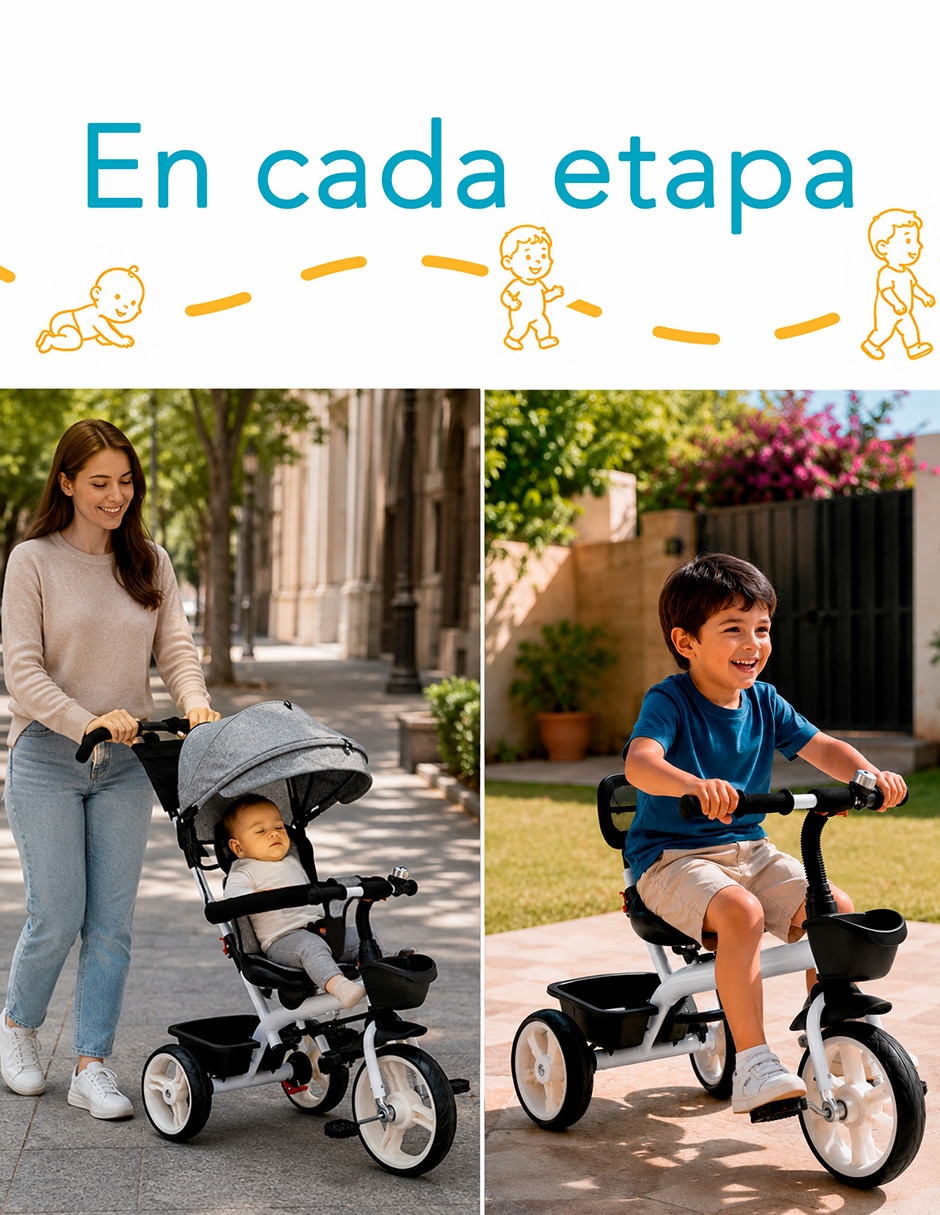 Carriola triciclo sí 6