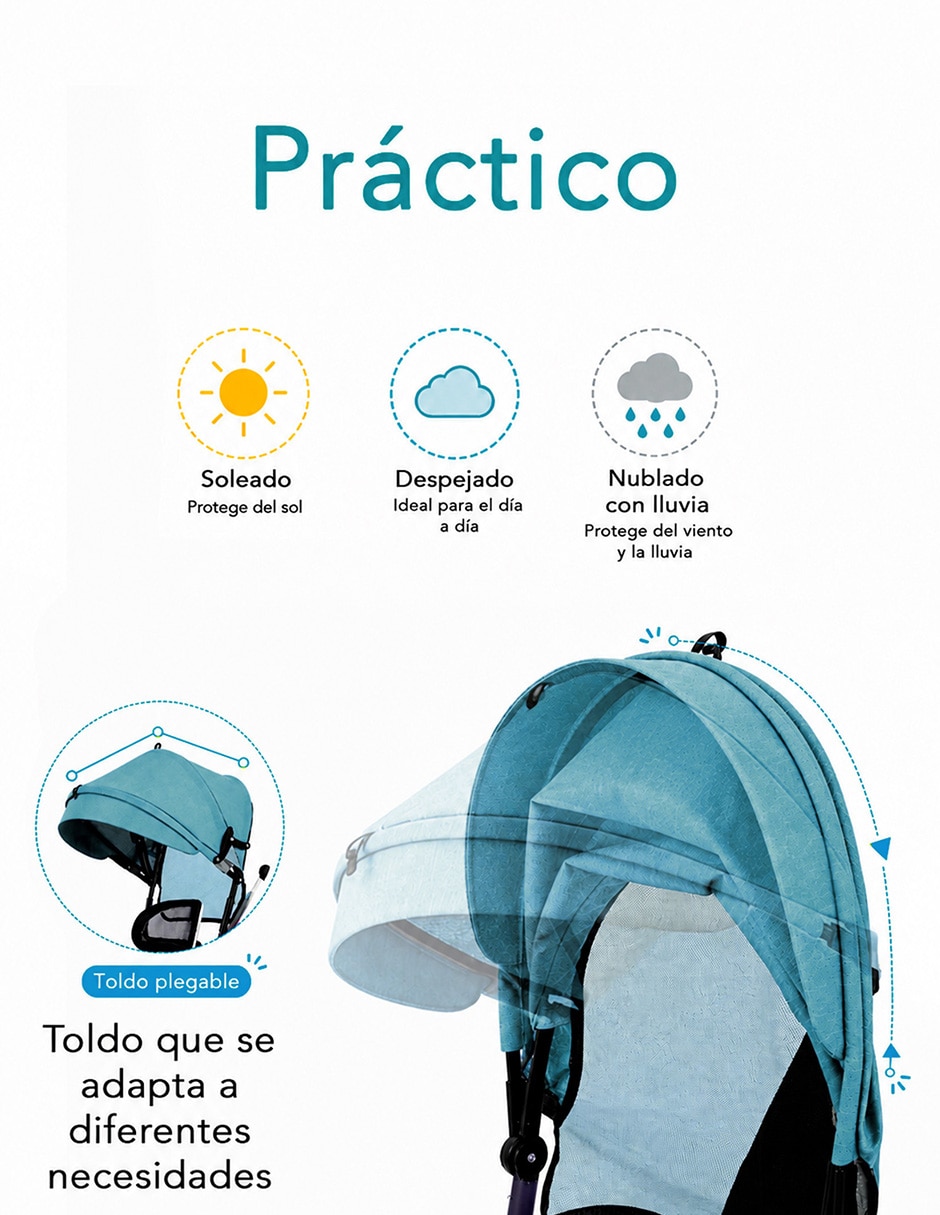 Carriola triciclo sí