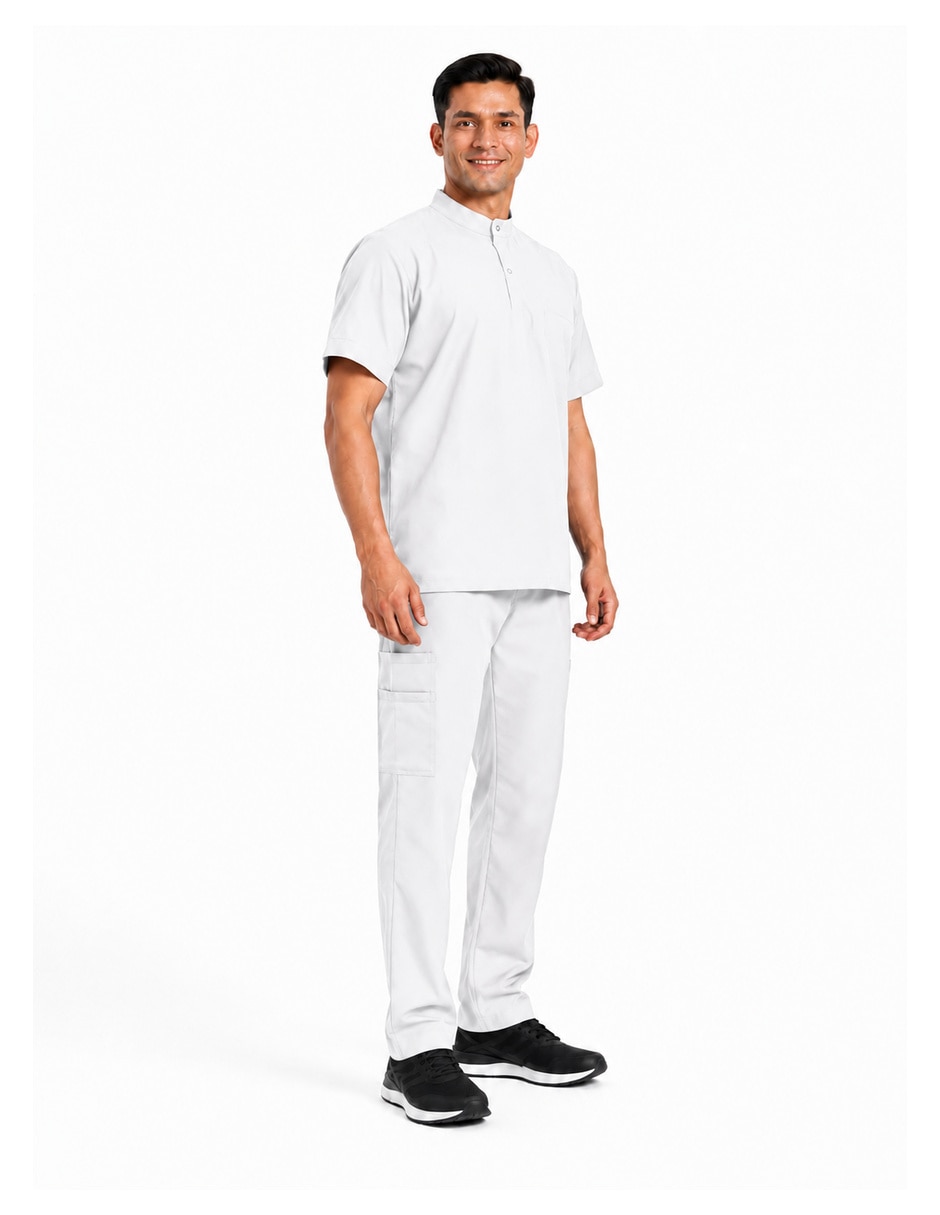 Pijama quirúrgica estilo regular para hombre 7