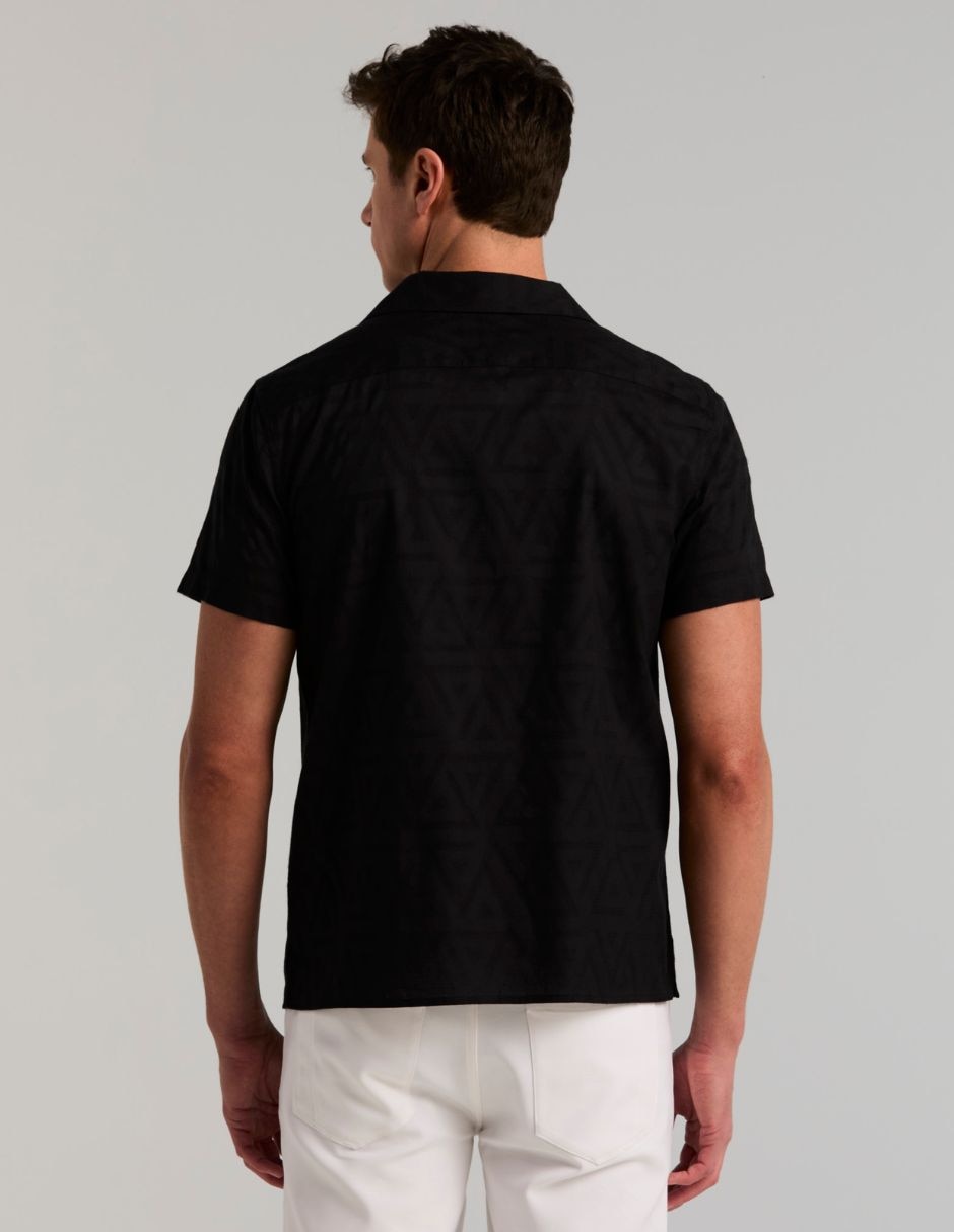 Camisa casual de algodón manga corta para hombre 5