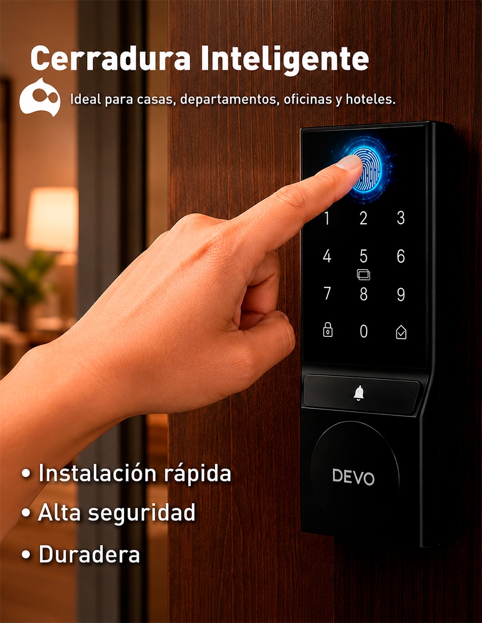 Cerradura smart cbhh1354 4