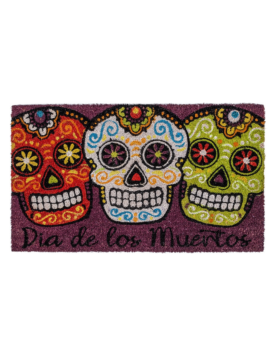Tapete de entrada día de los muertos
