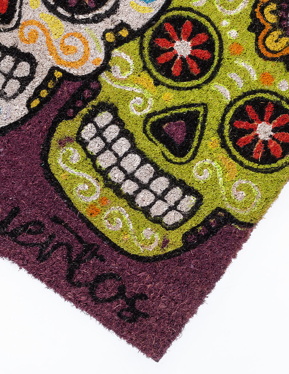 Tapete de entrada día de los muertos 4