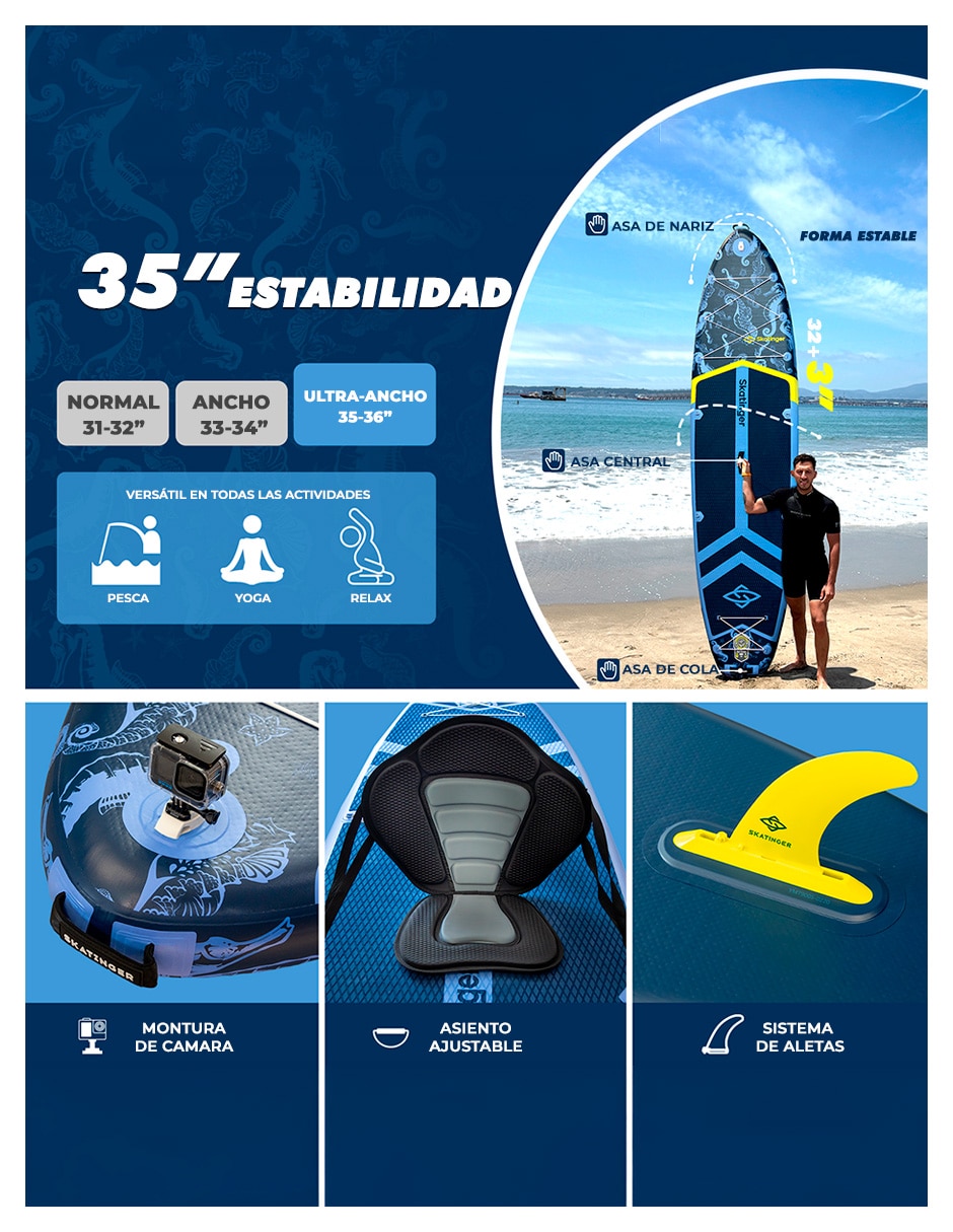 Paddle board paddle sea rider 2