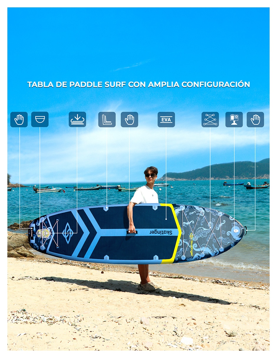 Paddle board paddle sea rider 8
