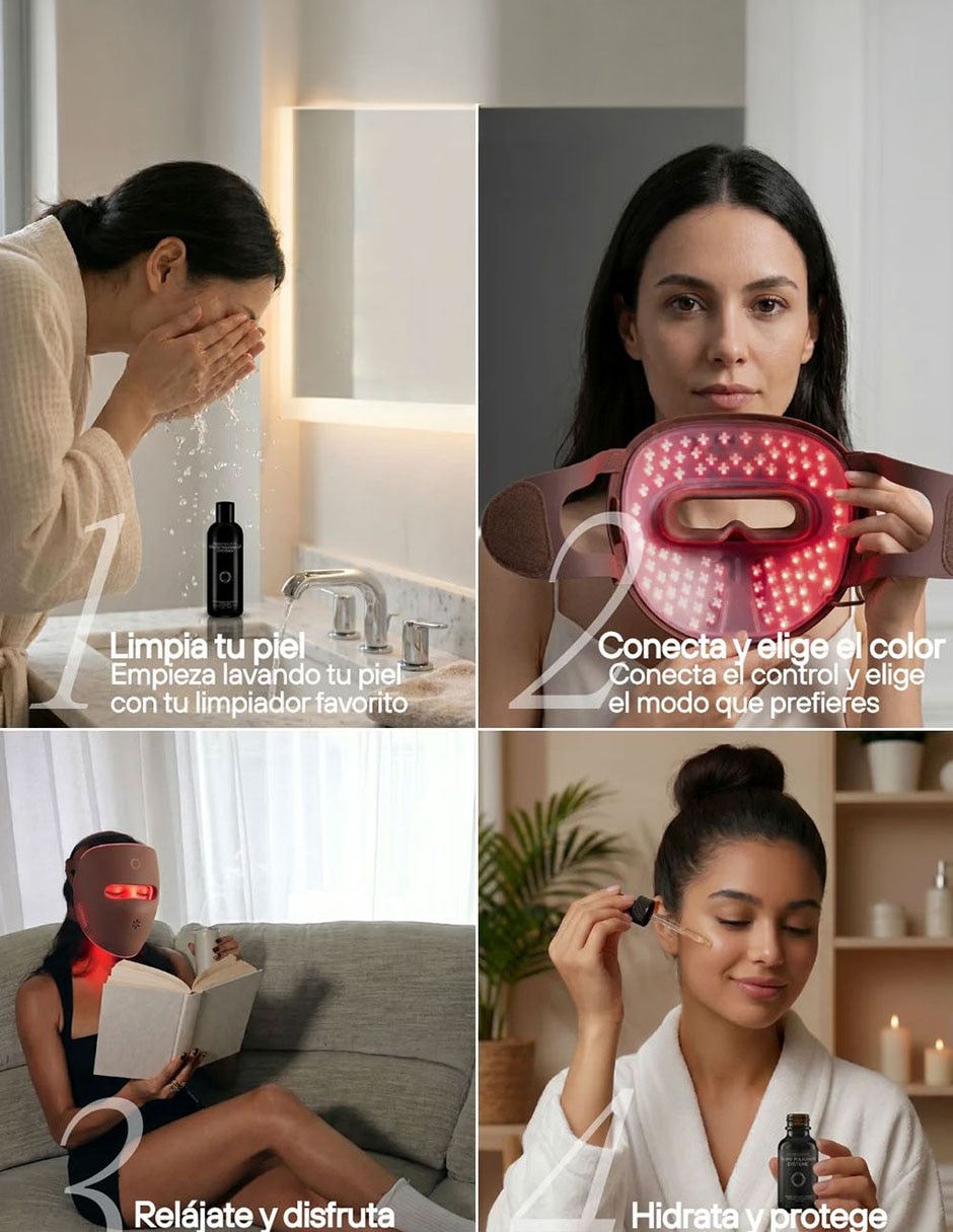 Máscara facial led 11
