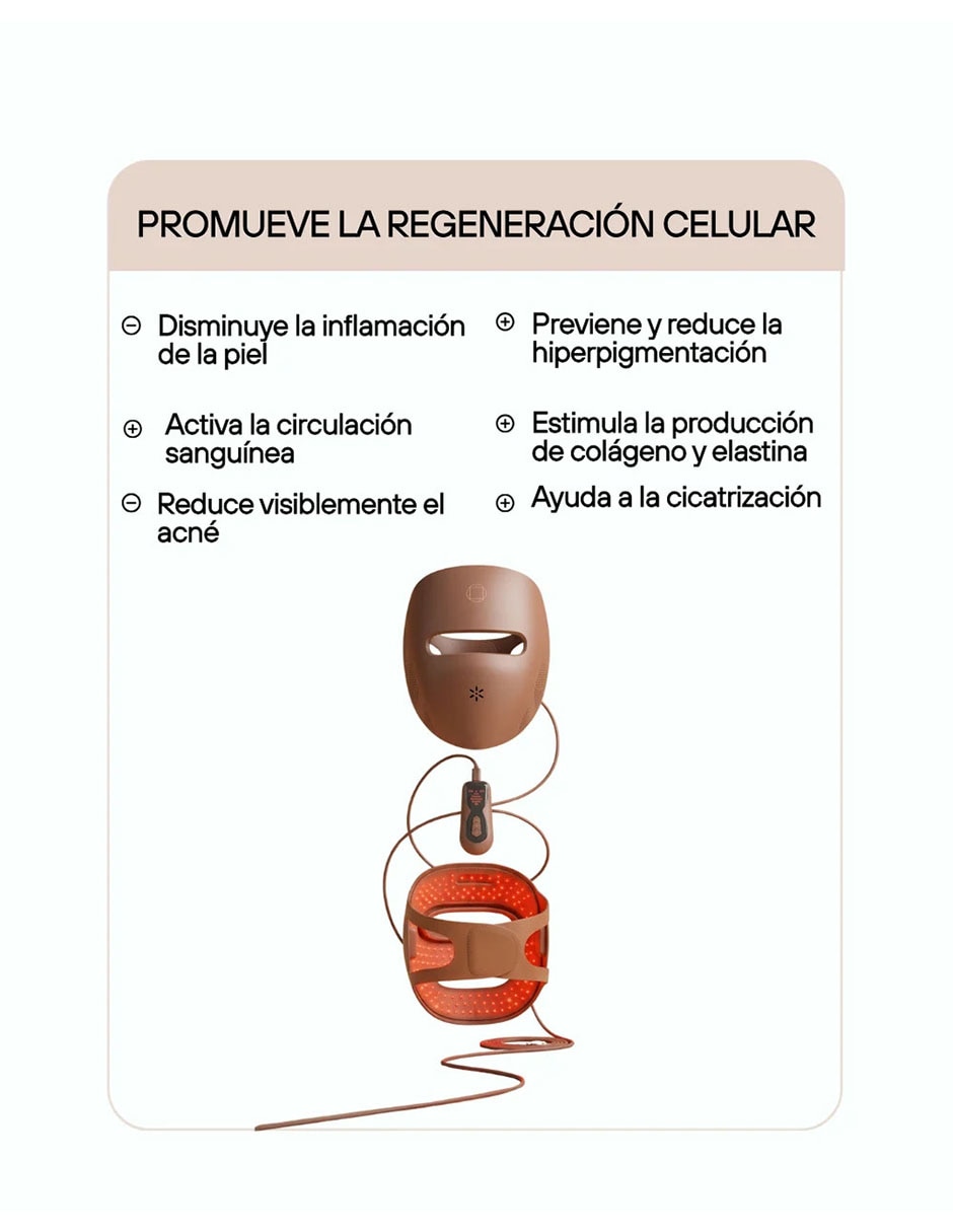 Máscara facial led 6