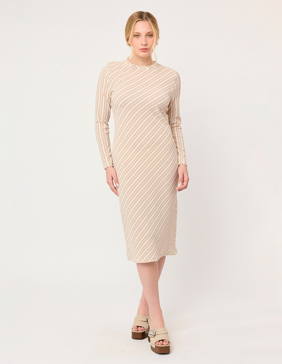 Vestido midi casual canary para mujer 7