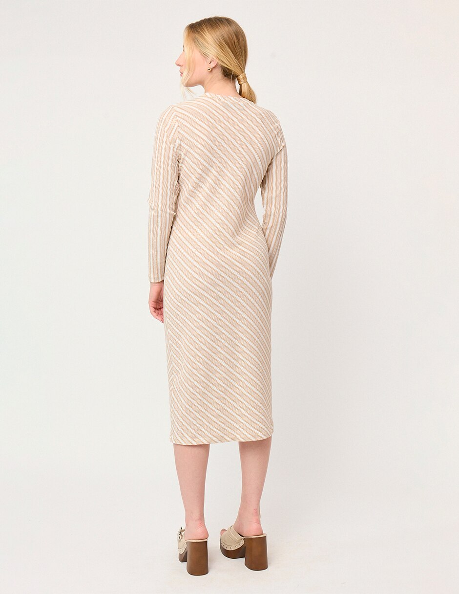 Vestido midi casual canary para mujer 6