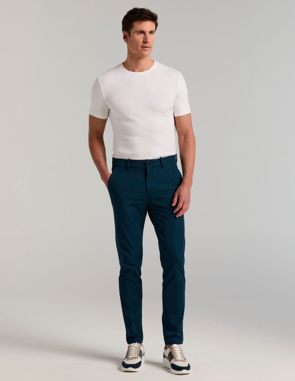 Pantalón business casual técnico slim para hombre 4